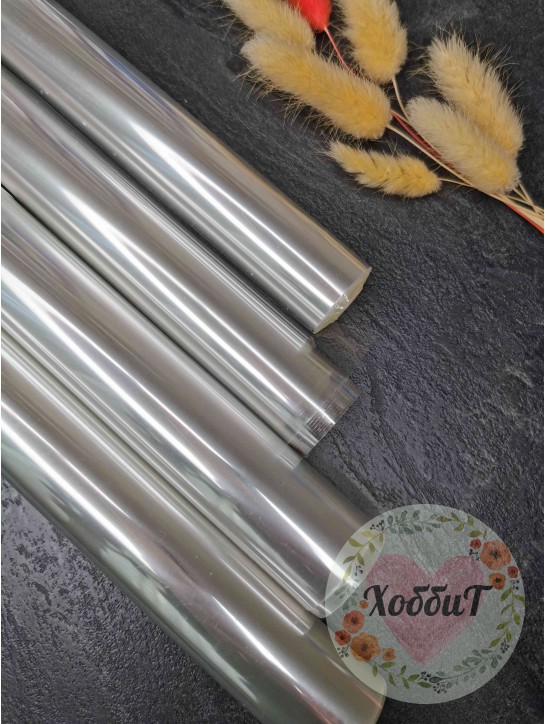 Пленка упаковочная прозрачная, 50см, 200гр, 40мкм, 11 метров